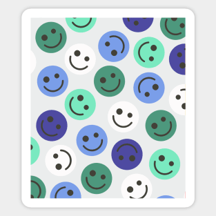 Gay Happy Faces Sticker